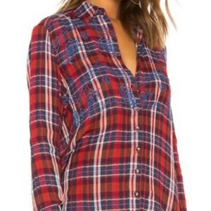 Free People Button Down Shirt NWT Size Small
